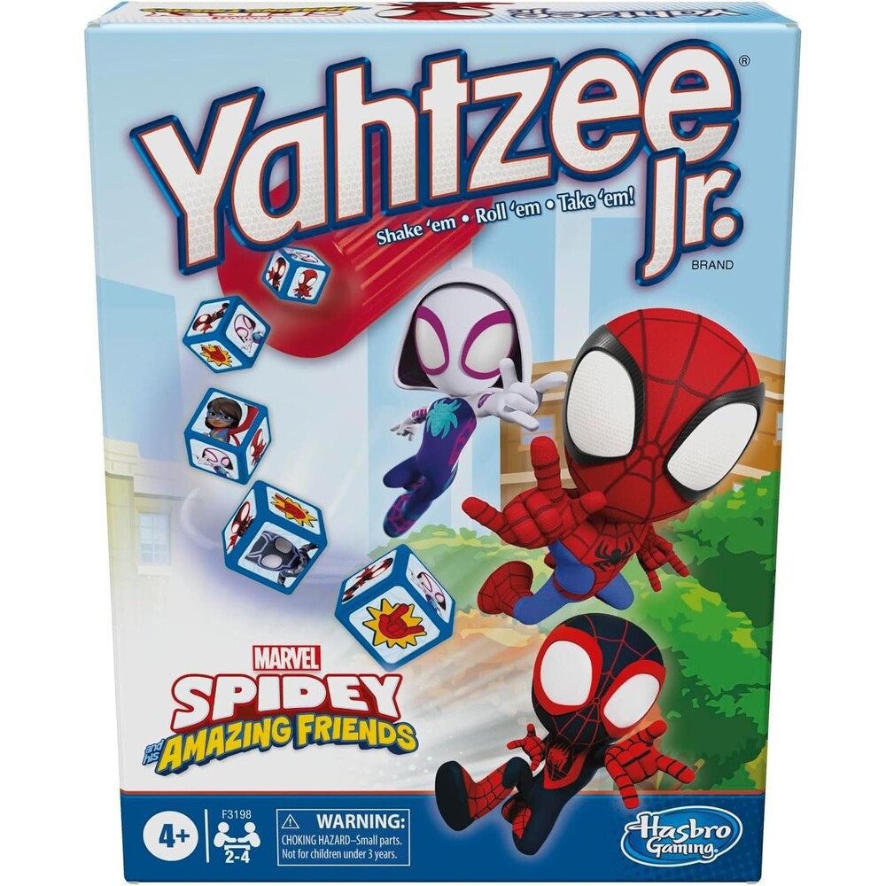 Hasbro Spidey and His Amazing Friends Yahtzee Jr. Board Game